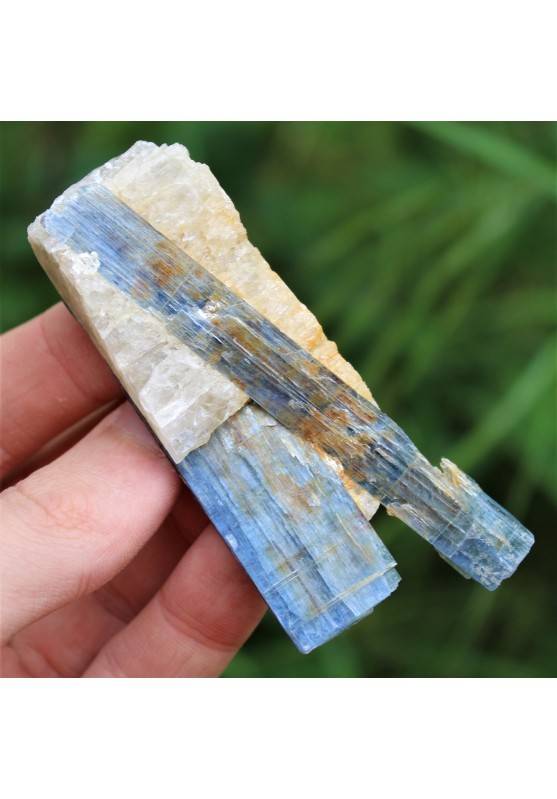 Minerals KYANITE Rough with QUARTZ 44g Extra Quality Crystal Healing Zen A+-1