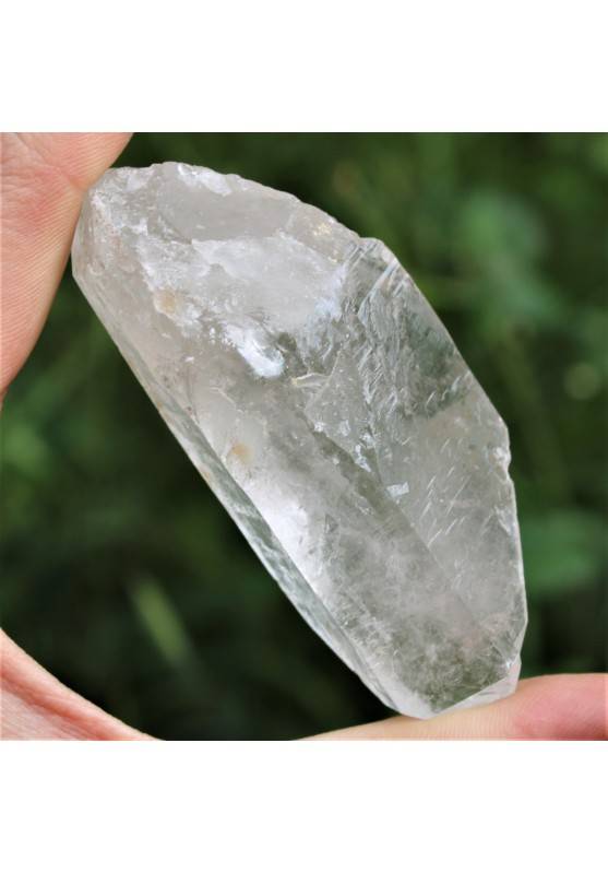 Minerals * Wonderful Points Clear Hyaline Quartz Rock's Crystal Ghost 33gr-1