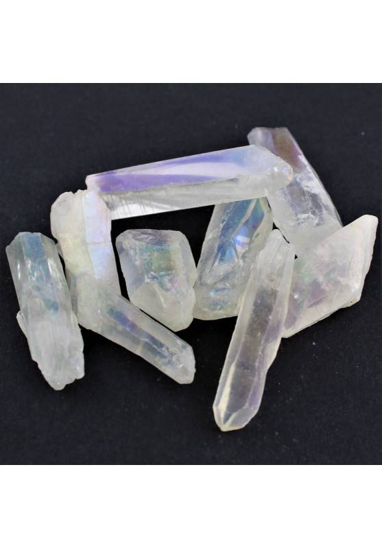 Puntas Natural AQUA AURA Minerales Terapia de Cristales Alta Calidad Chakra A+-1