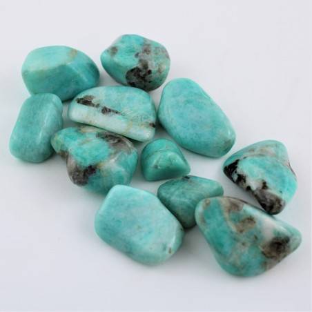 AMAZONITE Tumblestone 1pc Crystal Healing MINERALS High Quality Polished A+-2