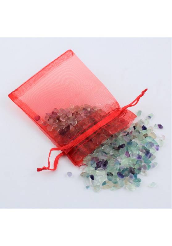 Tumbled Fluorite Bag 50gr Minerals Crystal healing Specimen Chakra Reiki Zen-2