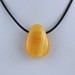 ORANGE CALCITE Pendant Crystal Bead ARAGONITE Gift Idea Zen Charms Necklace-1