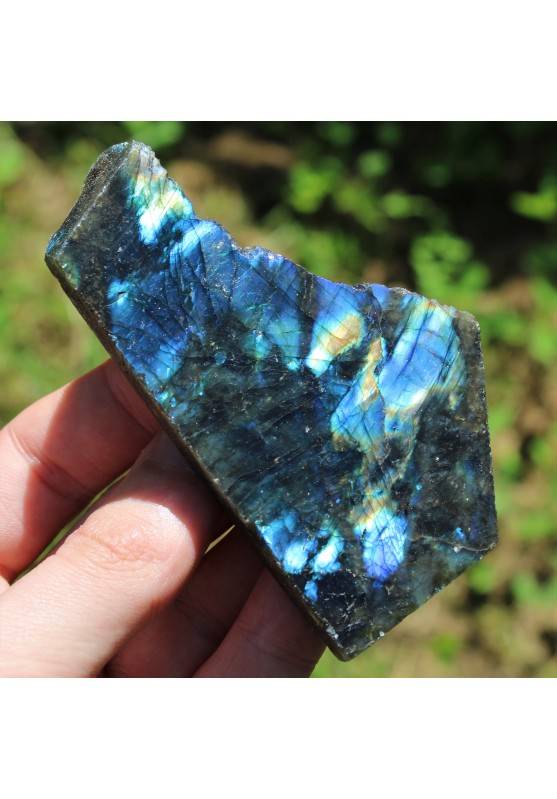 Good Plate Tumbled LABRADORITE Minerals Chakra Zen Home Decor Crystal Healing A+-1