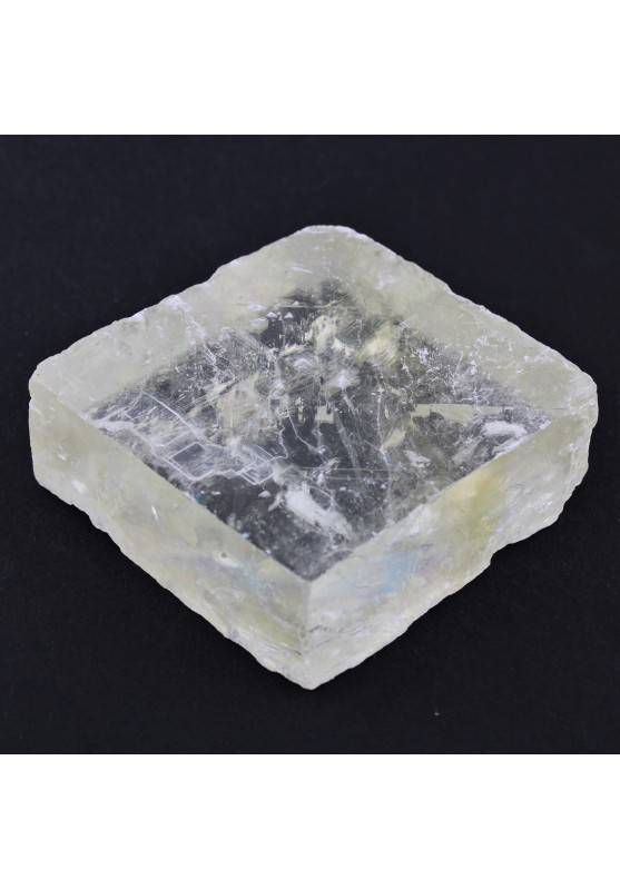 CALCITE OPTIQUE SPATUS D'ISLANDE PUR Transparent Cristal thérapie Objets de collection-2
