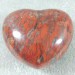 HEART in RED Brecciated JASPER Big Love Crystal Healing Minerals Gift Idea-1