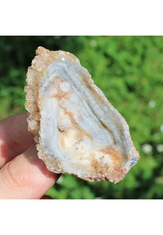 Minerals CONCINAS Rough CHALCEDONY Crystallized Crystal Healing 30g High Quality-1