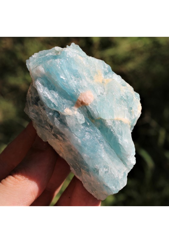 Minerals Aquamarine Rough Blue Mineral Stone High Quality Crystal Healing A+-1