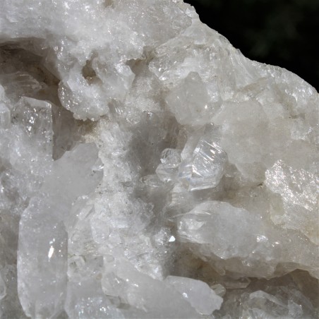 Big Druzy Hyaline Quartz Natural 1kg Rock CRYSTAL Double Crystallization A+-5