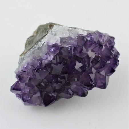 Minerali * Drusa Ametista del Brasile Alta Qualità A+ Collezionismo Geode-4