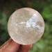Sphere RUTILATED QUARTZ Optical Lodolite Crystal Healing Home Decor High Quality-4