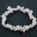 Bracelet in Rose Quartz Chips Crystal Healing Chakra Minerals Tumbled Stones A+-2