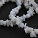 Bracelet BLUE CHALCEDONY Chips Crystal Healing Chakra Reiki Zen 11g A+-3