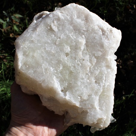 Grande Drusa Natural Hyaline Quartz 1904gr Rock Crystal Extra Quality A+-5