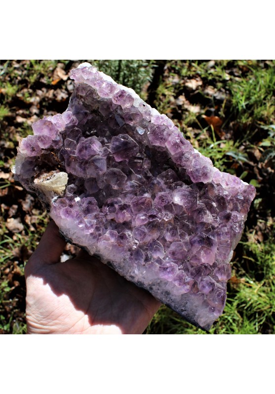 Big Rough Druzy Amethyst Natural Geode Crystal Healing 2179g Home Decor-1