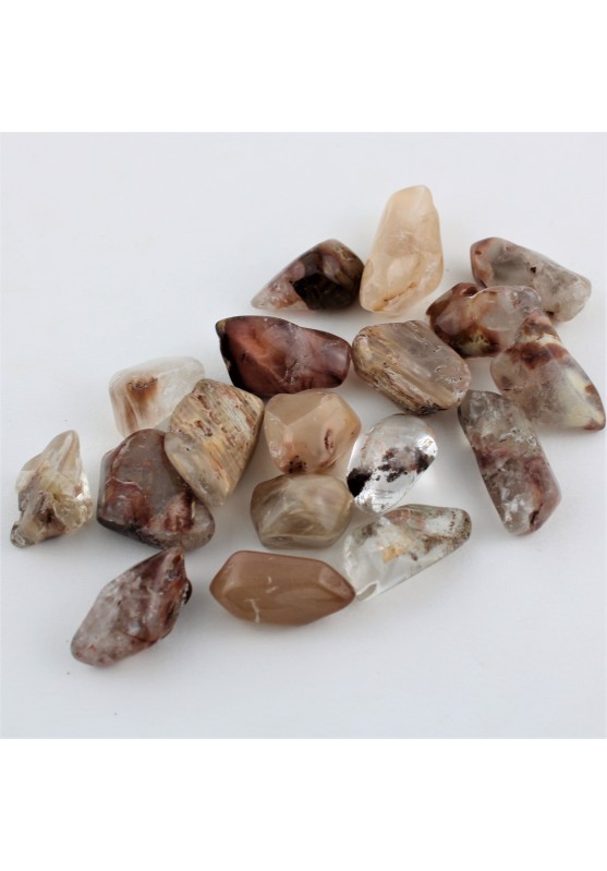 Rutilated Quartz Lodolite Tumbled Minerals Hard Stones High Quality Zen Chakra-1