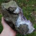 Minerals Druzy Amethyst Geode with calcite Natural Rough Home Decore 3473g-7