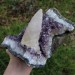 Minerals Druzy Amethyst Geode with calcite Natural Rough Home Decore 3473g-6