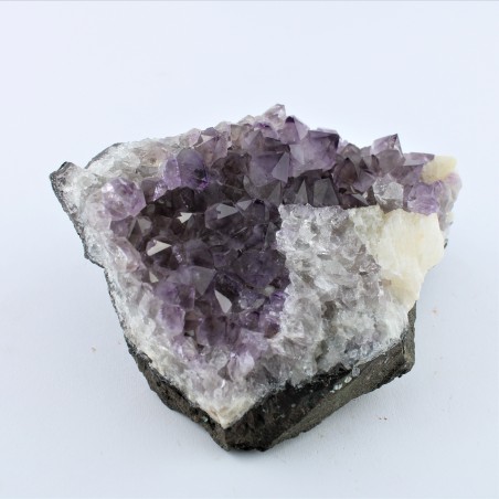 Minerals Druzy AMETHYST with Calcite Crystal Healing Home Decor High Quality Chakra-1