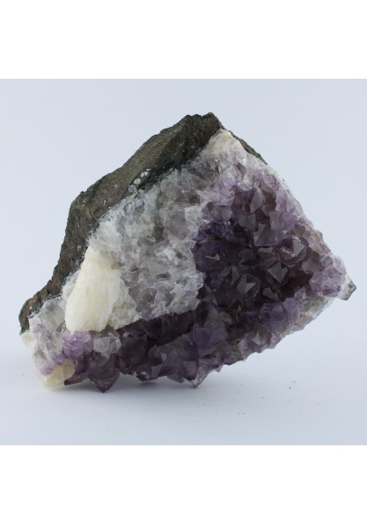 Minerals Druzy AMETHYST with Calcite Crystal Healing Home Decor High Quality Chakra-5