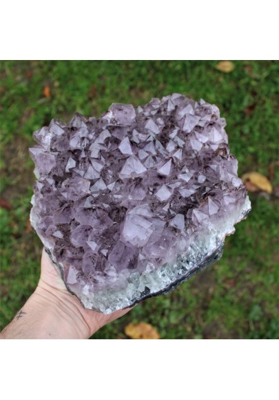 Grande Drusa Amatista Geoda Natural Minerales 3kg Alta Calidad Chakra-1