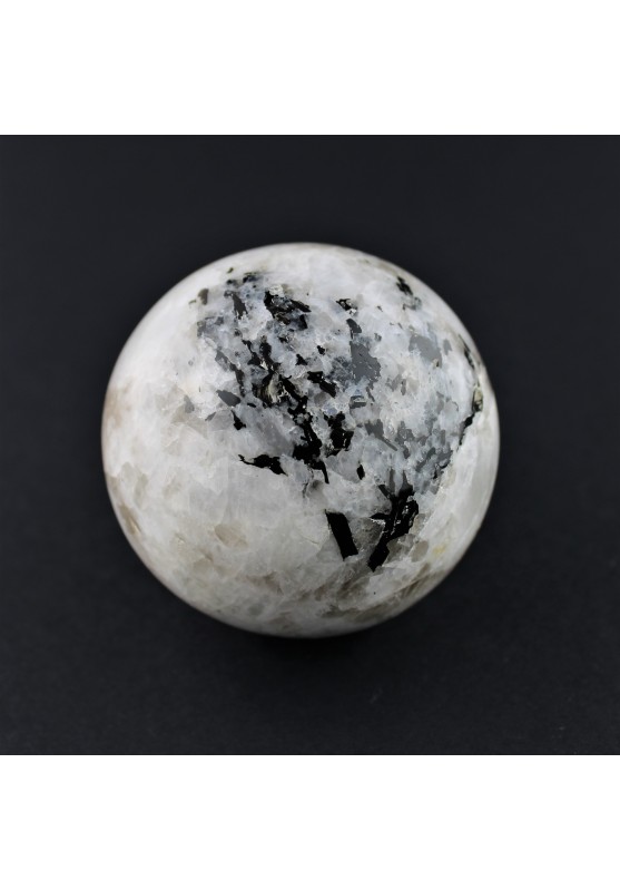 Esfera LABRADORITE Piedra blanca de la luna Collectibles Chakra Crystal Therapy-2