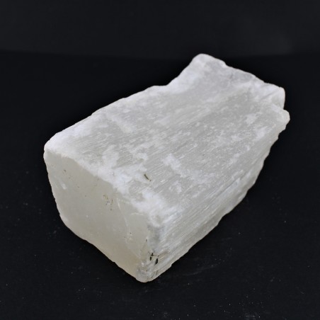 Large SELENITE Rough Stone of the Angels 943g Crystal therapy Furniture-5