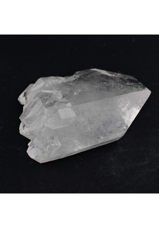 Mineral Punta ancha Cuarzo hialino Cristal de roca Chakra terapia con cristales-3