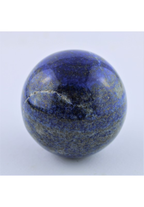 MINERALES  ESFERA de LAPISLÁZULI Azul Terapia de Cristales Chakra Reiki Zen 326g-1