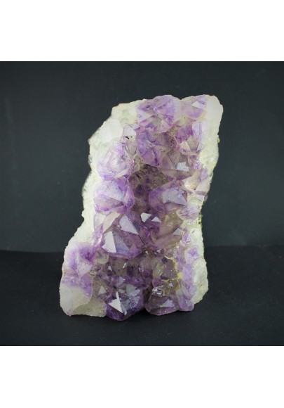 BIG Lamp in Druse of AMETHYST Special Minerals Furnishing Crystal Therapy Zen-1