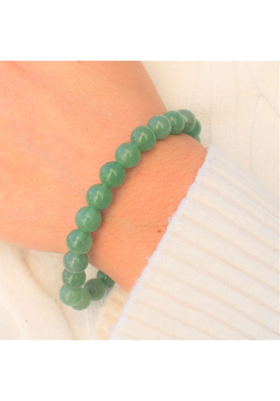 Green Aventurine Spheres Bracelet Crystal Therapy Chakra Jewelry Bracelet-2