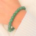 Green Aventurine Spheres Bracelet Crystal Therapy Chakra Jewelry Bracelet-2