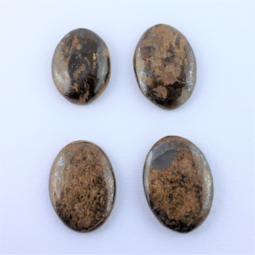 Bronzite Cabochon Jewels Stone of Courtesy Chakra handcrafted creations-1