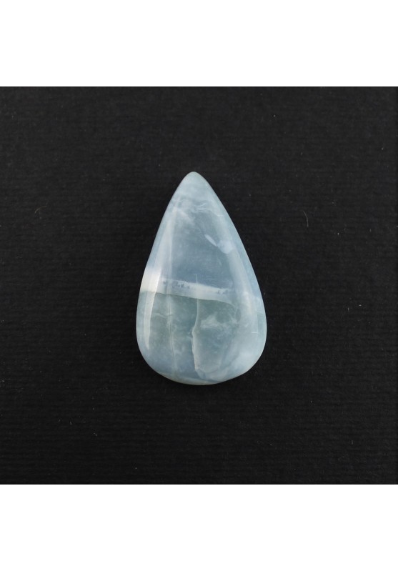 Cabochon Drop Blue opal Sky blue Owyhee Macrame Jewels Pendant Ring Reiki-1