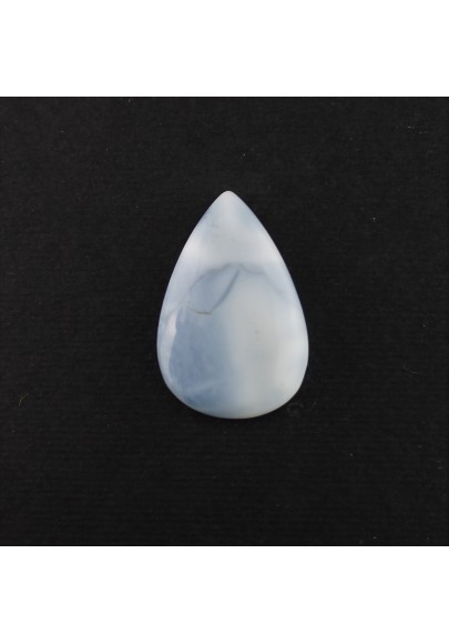 Owyhee Blue Opal Cabochon Drop Macrame Jewelry Pendant Ring Chakra-1