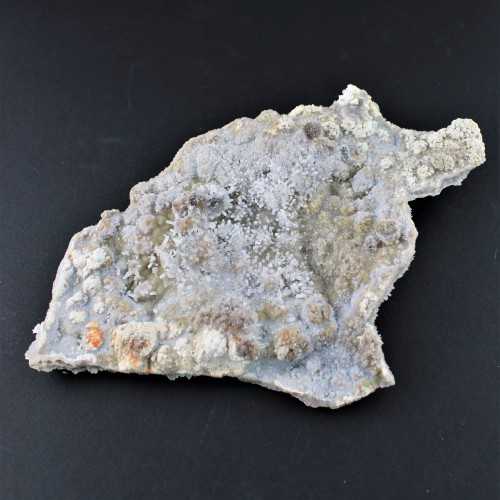 Druse d'Améthyste avec Calcédoine cristallisée Objets de collection Mobilier Chakra-1
