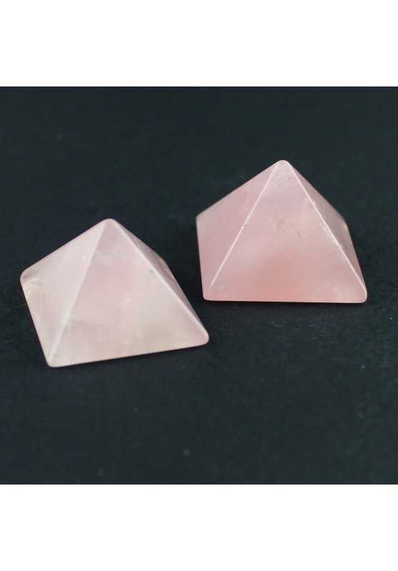 Piramide Minerales CUARZO ROSA Piedra del amor Terapia de Cristales-3