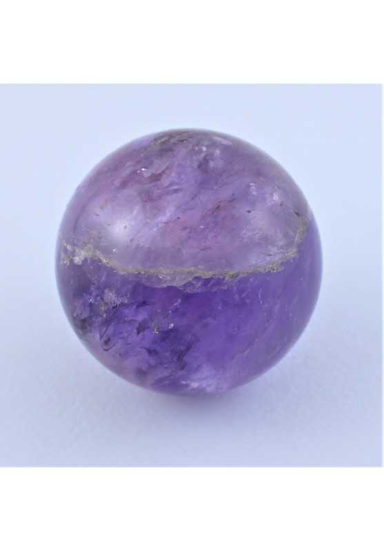 Minerals Amethyst sphere High quality Crystal Therapy Collectables 130gr