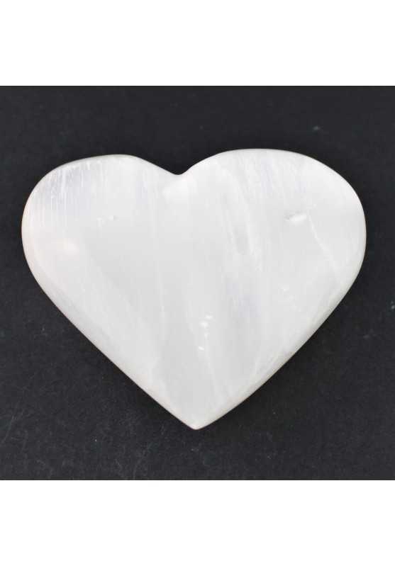 Excelente Corazón de selenita piedra de los angeles Terapia con cristales Coleccionables chakras-1