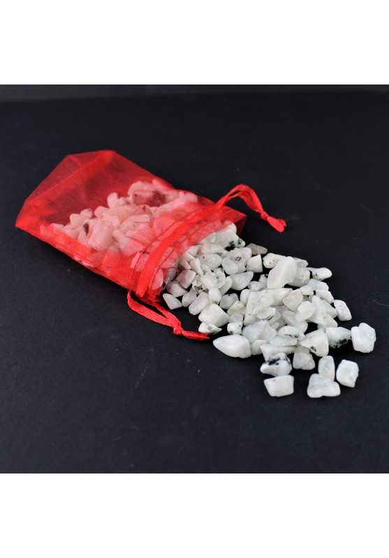 Bag 50 grams White Labradorite Rainbow Moonstone Crystal therapy Chakras-1