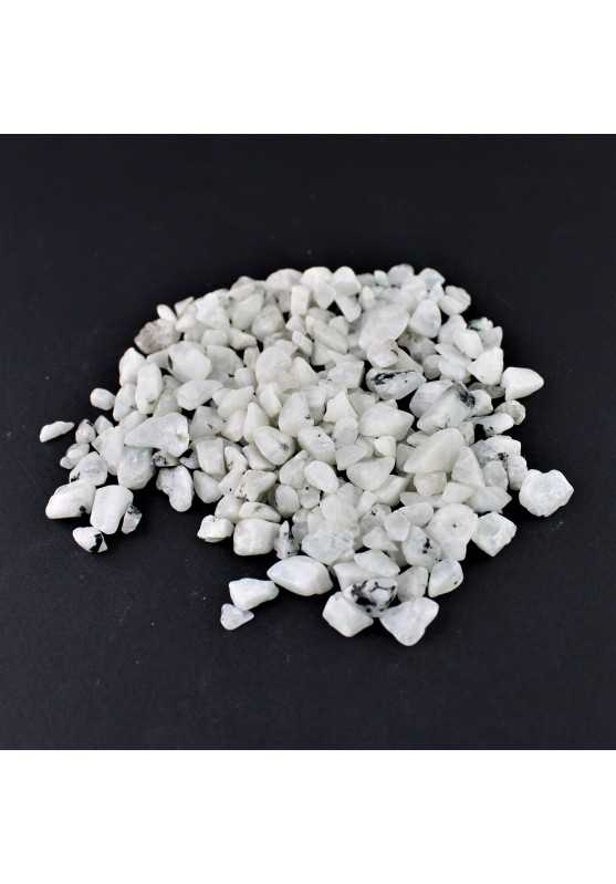 Sacchetto 100 grammi Labradorite bianca Rainbow Moonstone Cristalloterapia Chakra-1