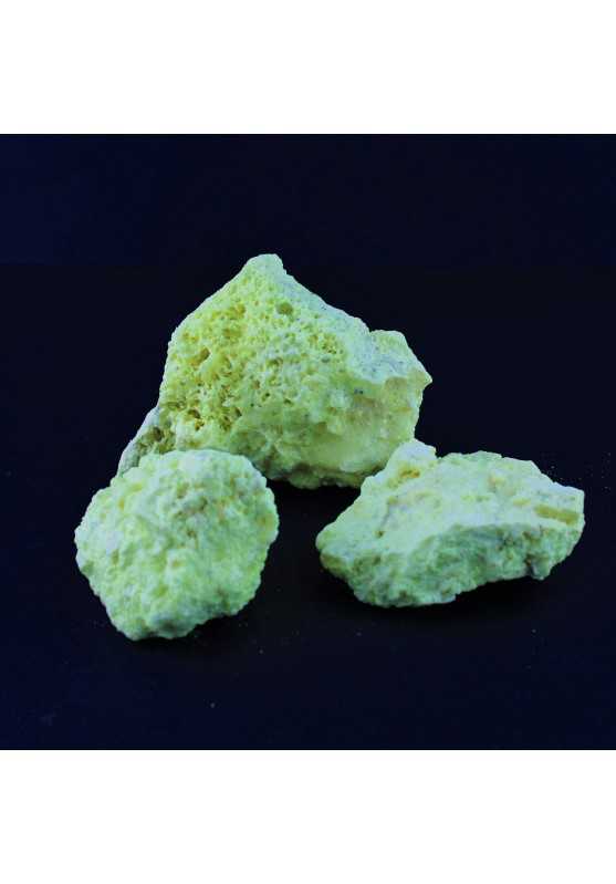 Azufre bruto Amarillo 52-120gr Minerales Coleccionables elementos nativos Muebles-1