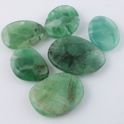 Palmstone Green Fluorite Soap Crystal Therapy Plate Zen Crystals-3