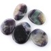 Palmstone in Purple Fluorite - Green Fluorite Palmstone Crystal Healing Plate-3