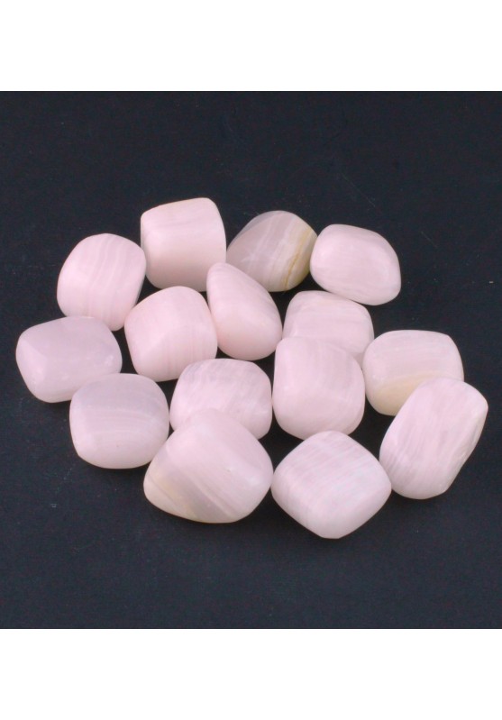 Mangano Calcite Rosa Burattato  Minerali  Cristallo  Cristalloterapia Quarto Chakra-3