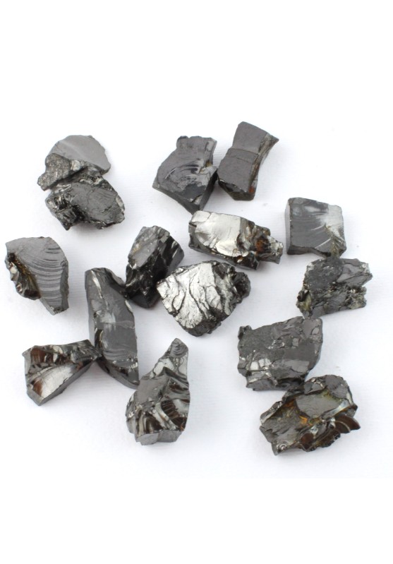 Shungit crudo cristalizado Minerales Cristaloterapia Protección Carbón 1,5-3 gr-3