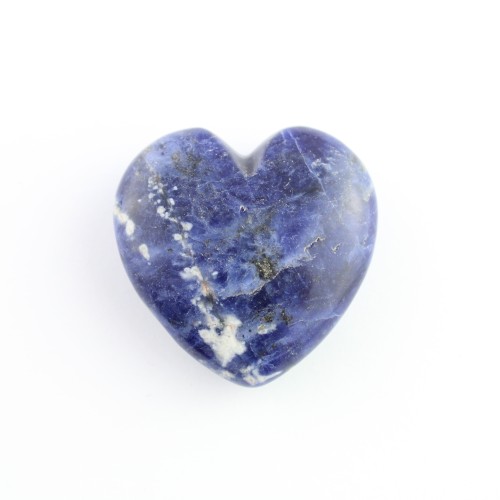 CORAZÓN en SODALITA Rodado Azul Minerales Amor Regalo Chakra San Valentín Reiki