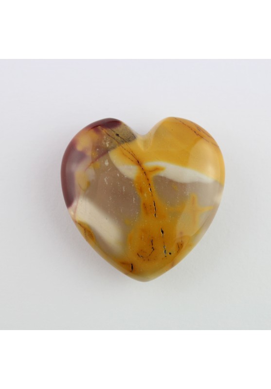 HEART in ORBICULAR Ocean JASPER Minerals Love Gift Idea Chakra Valentine’s Day