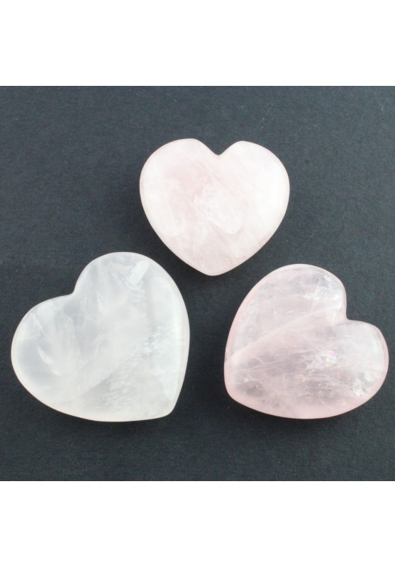 Rose Quartz Heart High Quality Stone Crystal Healing Chakra Reiki Zen
