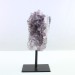 PURPLE AMETHYST DRUSA from URUGUAY on pedestal, Furnishings, collectibles A+-1