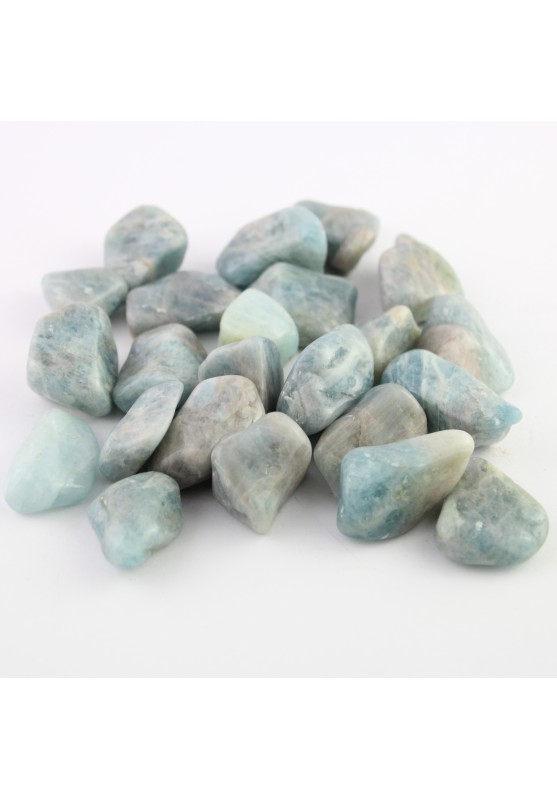 Aquamarine Stone Polished Tumblestone Crystal Healing Chakra Stones MINERALS